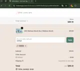 ADRQ0 coupon verification screenshot