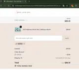 ADRQ9 coupon verification screenshot