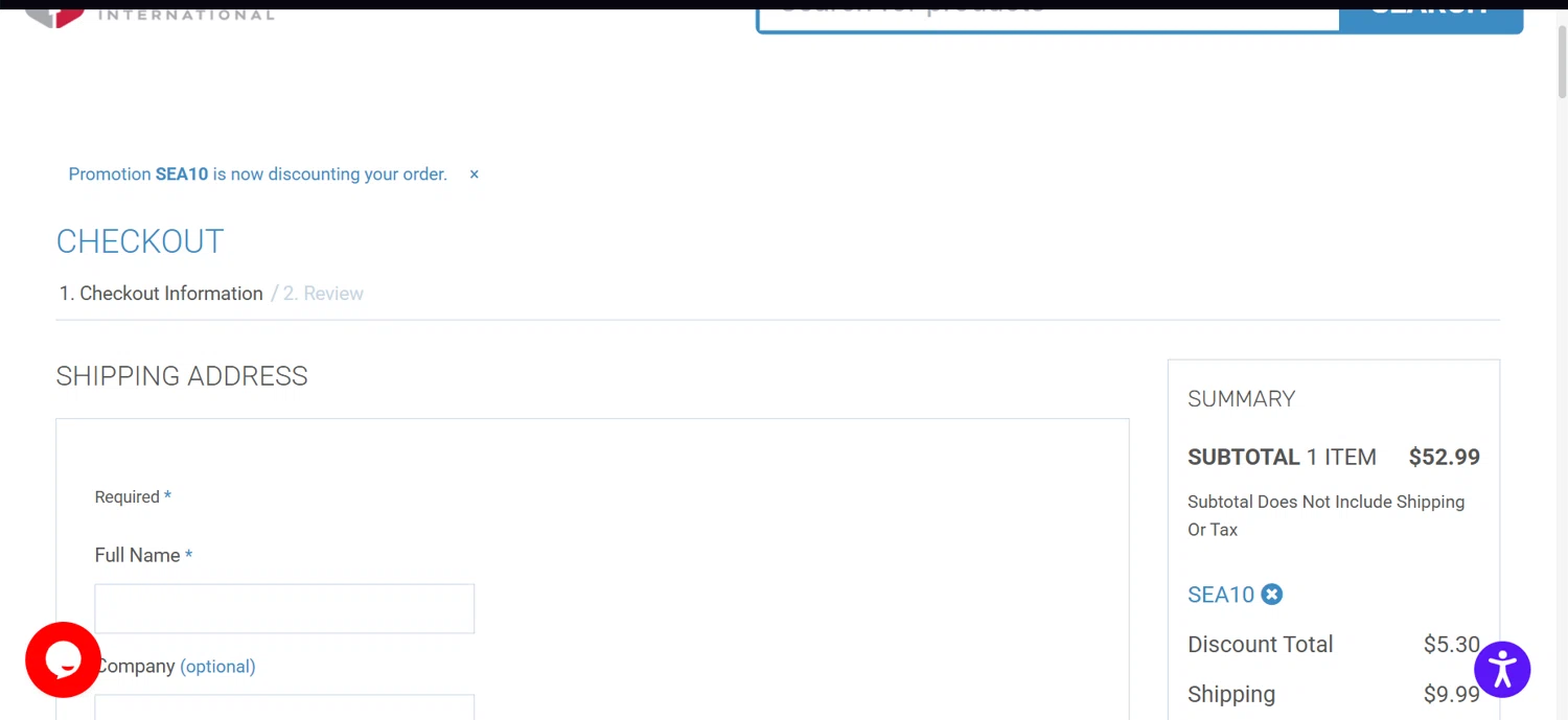 Shop Medvet promo code screenshot showing code SEA10 applied at Shop Medvet checkout page. Uploaded by SimplyCodes community member Sebastiangil on Nov 30, 2025