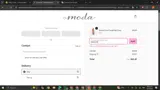 Moda Boutique coupon verification screenshot