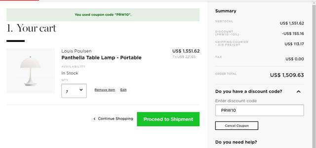 mohd checkout page showing mohd discount code box | Screenshot taken by SimplyCodes community member on Nov 10, 2022