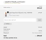 sparkle coupon verification screenshot