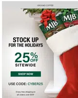 cyber25 coupon verification screenshot