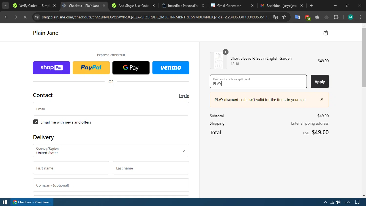 Shop Plain Jane Coupons 30 Off Coupon Codes in August 2024 SimplyCodes