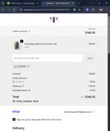 CLEAR10 coupon verification screenshot