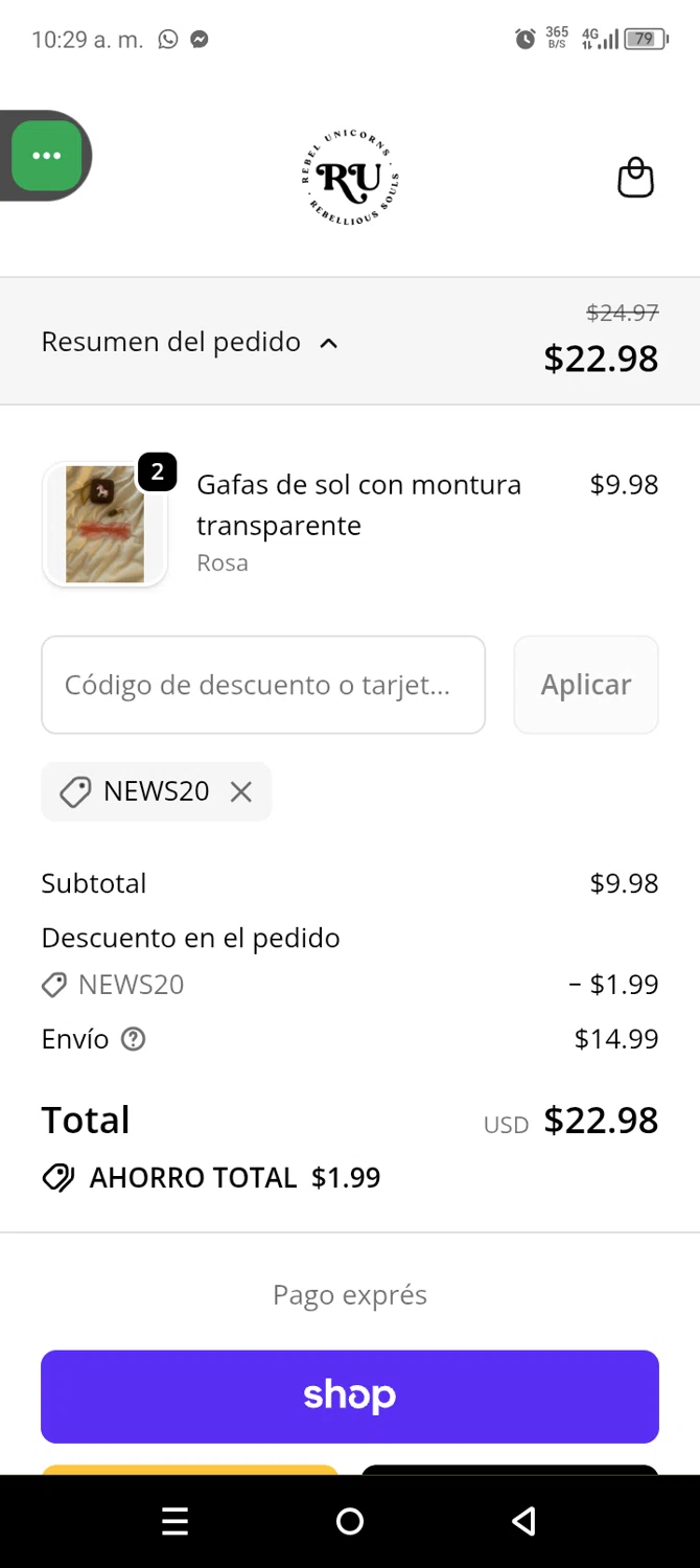 Rowenta checkout page showing Rowenta promo code box | Screenshot taken by SimplyCodes community member on Nov 6, 2025