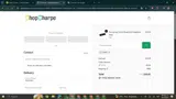 ShopSharpe coupon verification screenshot