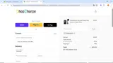 ShopSharpe coupon verification screenshot
