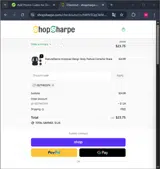 ShopSharpe coupon verification screenshot