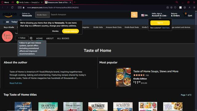 Taste of Home checkout page showing Taste of Home promo code box | Screenshot taken by SimplyCodes community member on Oct 20, 2024