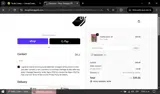 WELCOME1 coupon verification screenshot