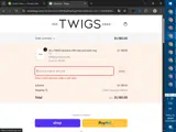 santa-forgot25 coupon verification screenshot