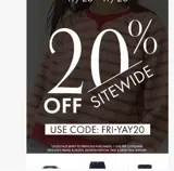 fri-yay20 coupon verification screenshot