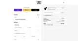 Shop Umbro coupon verification screenshot