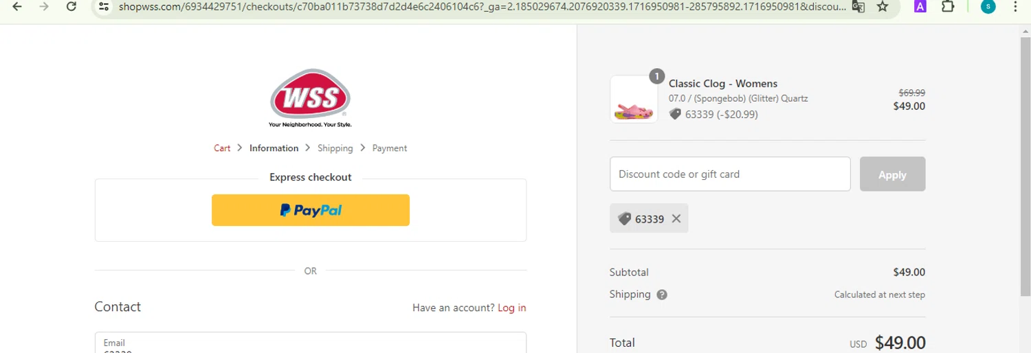 WSS Promo Codes 30 Off May 2024