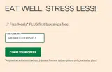 SHOPHELLOFRESH17 coupon verification screenshot