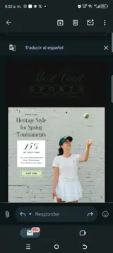 Springgear coupon verification screenshot