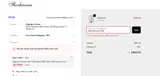 Shoshanna coupon verification screenshot