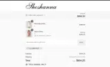 Shoshanna coupon verification screenshot