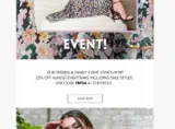 Shoshanna coupon verification screenshot