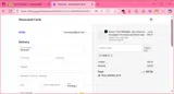 Showcased Cards coupon verification screenshot