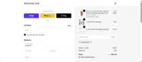 Showcased Cards coupon verification screenshot