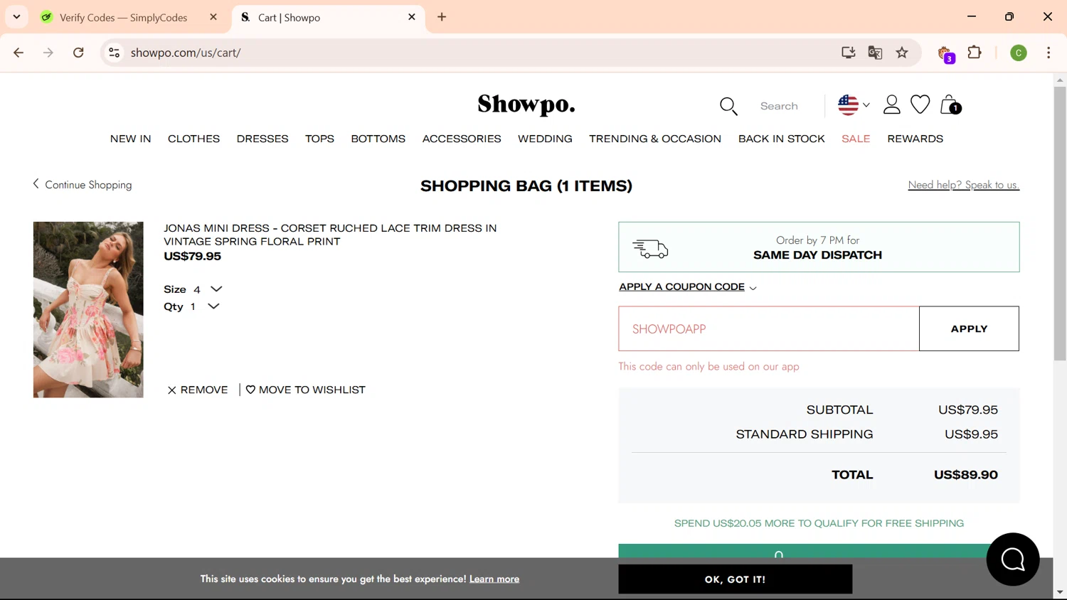 Showpo Coupon Codes (3 Verified) - 10% Off Sitewide Jan 2025