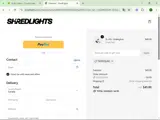 Shredlights coupon verification screenshot