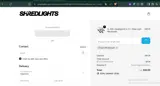 Shredlights coupon verification screenshot