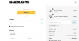 Shredlights coupon verification screenshot