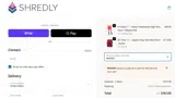 Shredly coupon verification screenshot