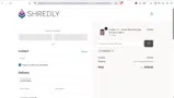 Shredly coupon verification screenshot