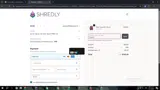 Shredly coupon verification screenshot