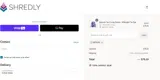 Shredly coupon verification screenshot