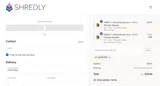 Shredly coupon verification screenshot