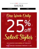 SAVE25 coupon verification screenshot