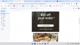 extra10 coupon verification screenshot
