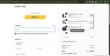 Side by Side coupon verification screenshot