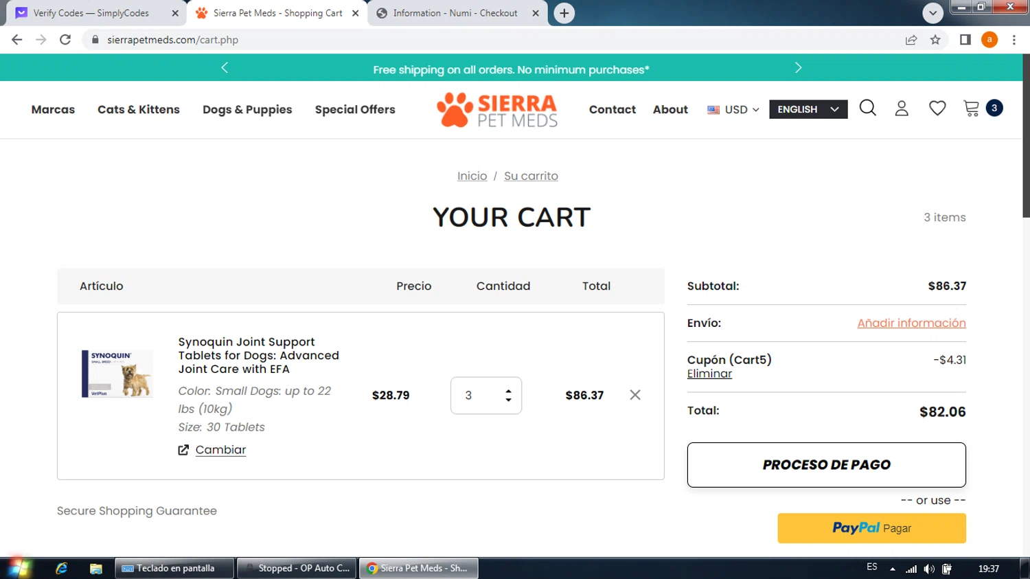 Sierra Pet Meds Coupons 5 Off Coupon Codes in August 2024 SimplyCodes