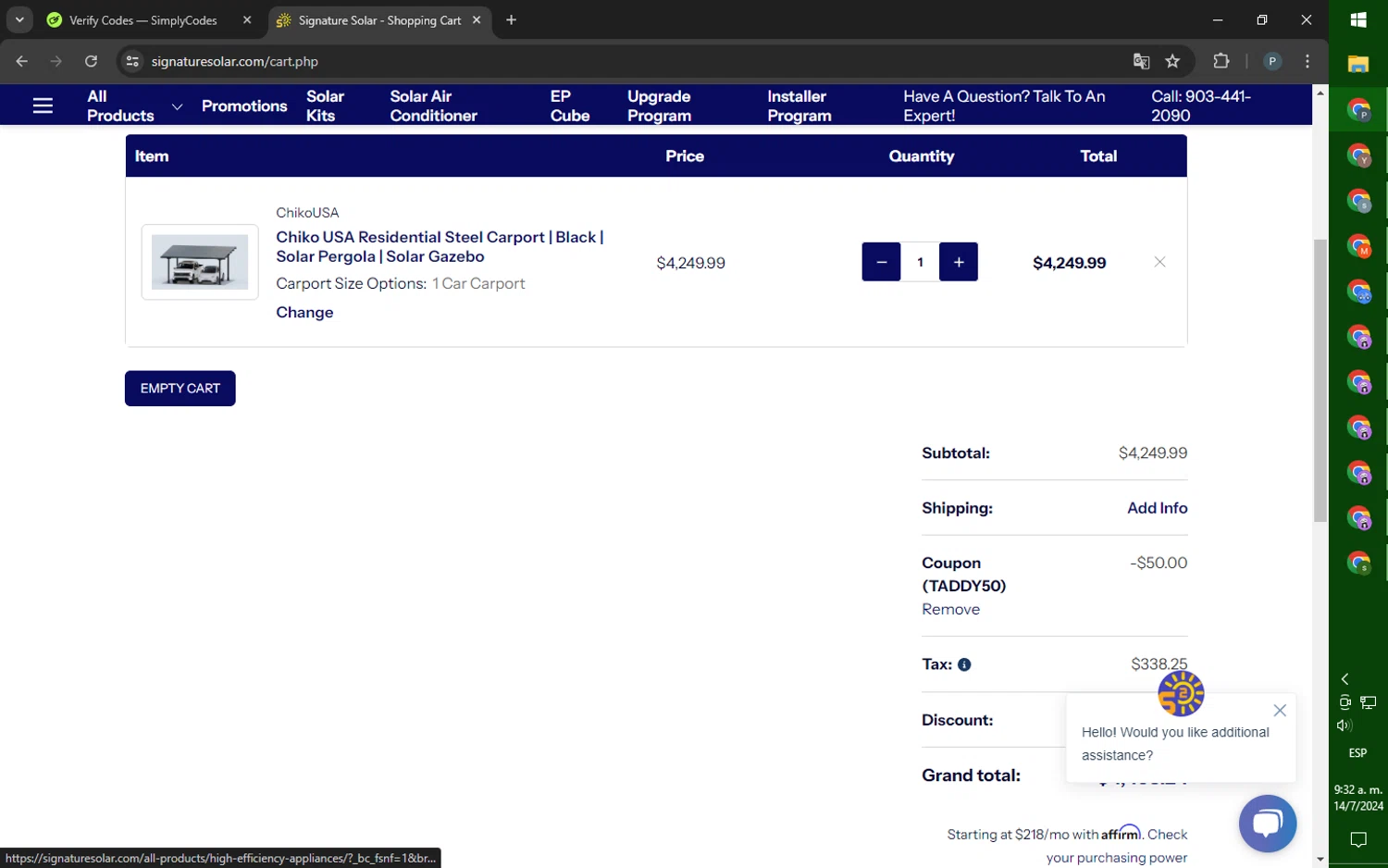 Signature Solar Promo Codes 50 Off August 2024