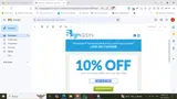 F10P-ZLPY3978 coupon verification screenshot