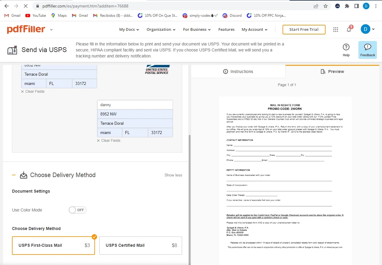 signNow checkout page showing signNow promo code box | Screenshot taken by SimplyCodes community member on Jun 14, 2022