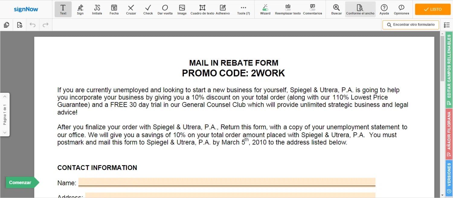 signNow checkout page showing signNow promo code box | Screenshot taken by SimplyCodes community member on Jul 16, 2022