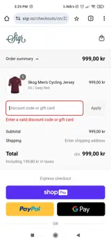 SUMMER10 coupon verification screenshot