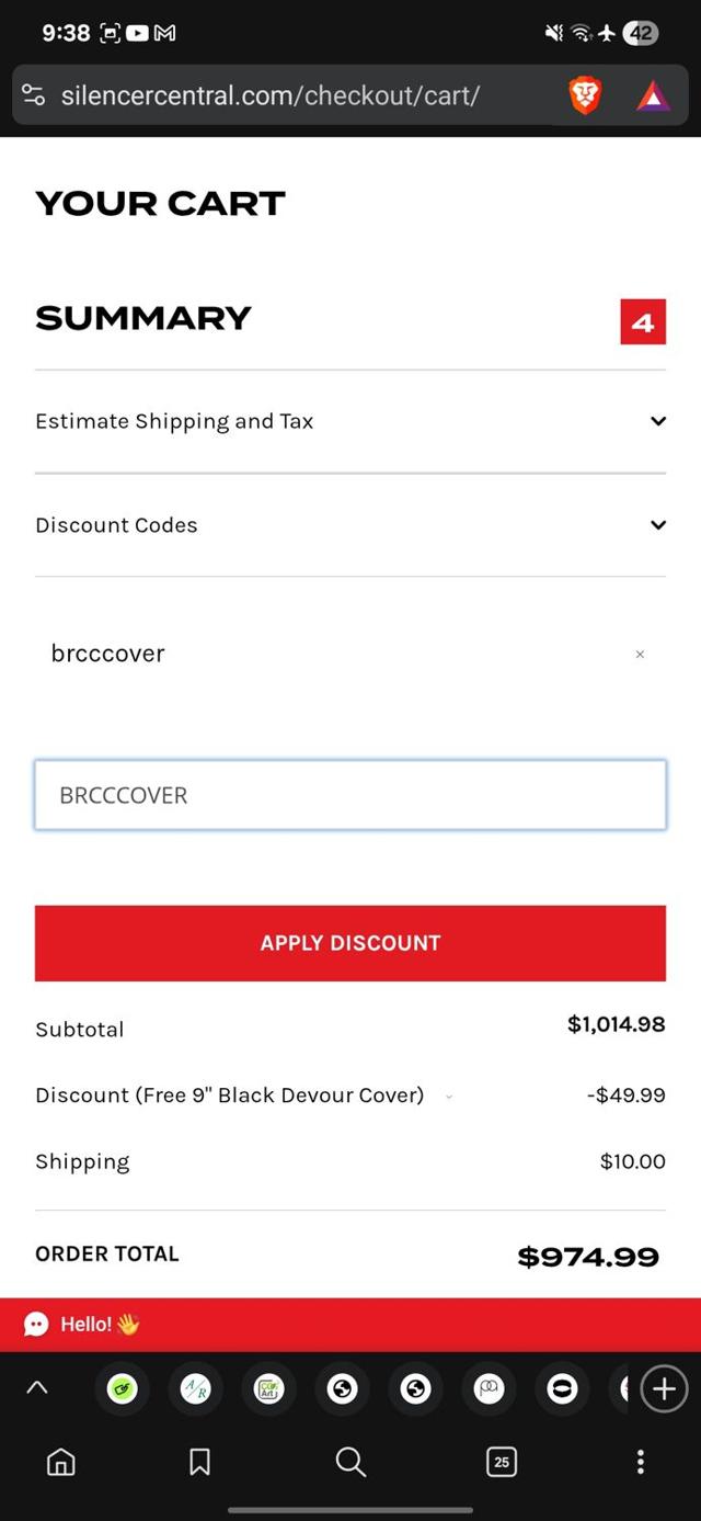 Silencer Central Promo Codes 10 Off Oct 2025