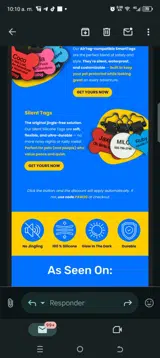 Paw20 coupon verification screenshot