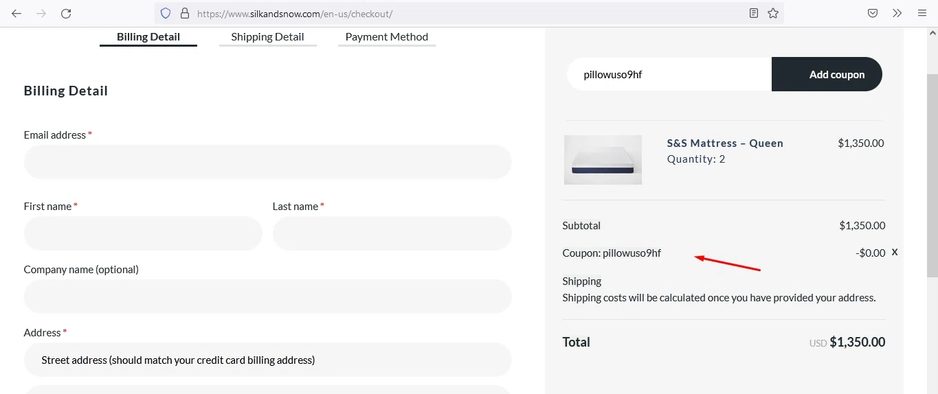 Silk and Snow Coupons 10 Off October 2024