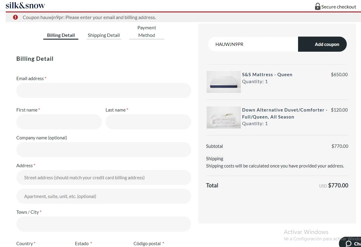 Silk and Snow Coupons 10 Off October 2024