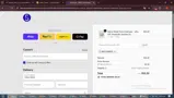 WELCOME10 coupon verification screenshot