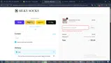 Silky Socks coupon verification screenshot
